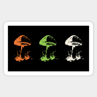 Vintage mushrooms Sticker